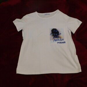 ZARA White Tee Fashion Forever